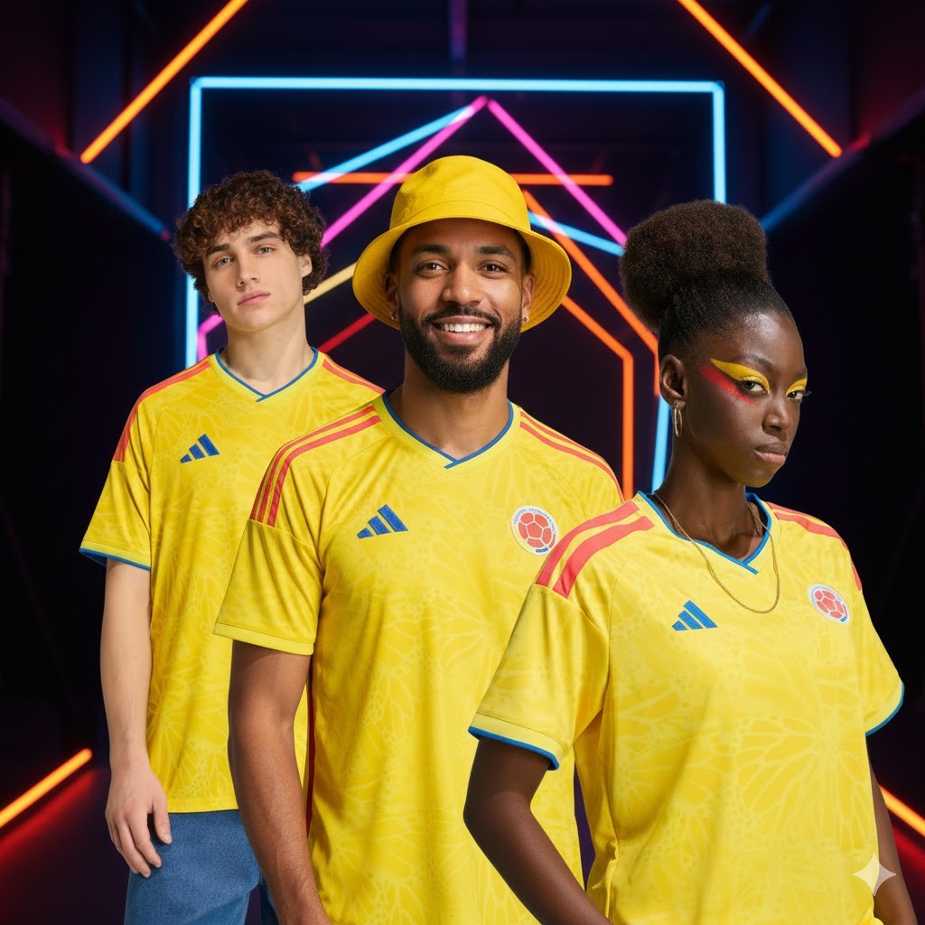CAMISETA OFICIAL COLOMBIA 2026 🇨🇴 - ¡HASTA 30% OFF SOLO HOY! 🔥
