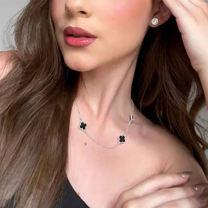 COLLAR TRÉBOL PREMIUM - COMPRA 3  Y LLÉVATE + 3 GRATIS SOLO HOY ☘️💎✨🎁🔥